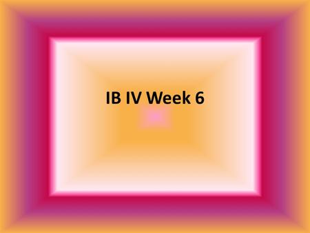 IB IV Week 6. Journal Entry In what situations do we use preterite perfect and pluscuamperfecto to describe actions that occurred in the past?