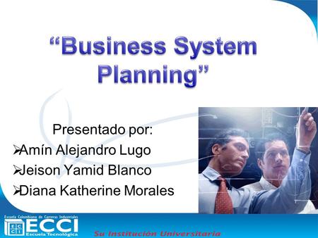 “Business System Planning”