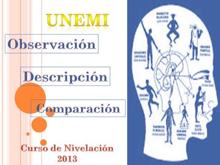 Unemi Observación Descripción Comparación Curso de Nivelación 2013.