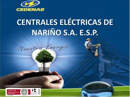 CENTRALES ELÉCTRICAS DE NARIÑO S.A. E.S.P.