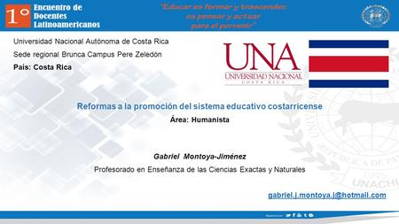 Reformas a la promoción del sistema educativo costarricense