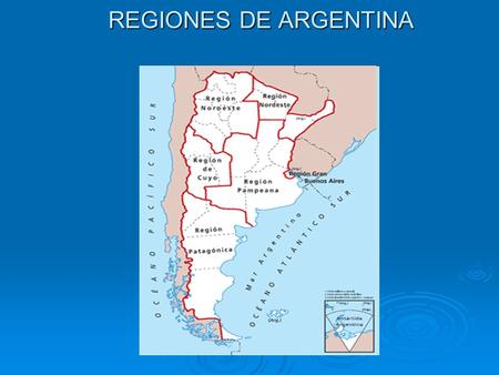 REGIONES DE ARGENTINA.