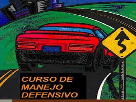CONDUCCIÓN DEFENSIVA.