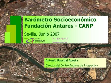 Barómetro Socioeconómico Fundación Antares - CANP
