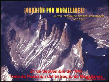 Toma de Posesión del Estrecho de Magallanes