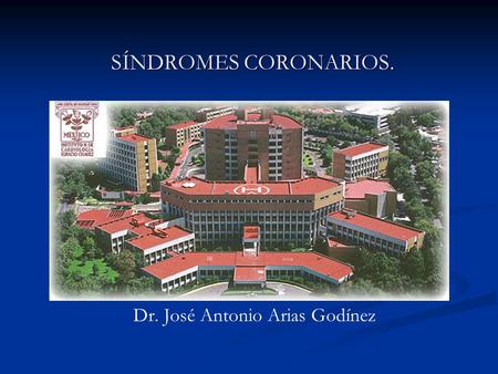 Dr. José Antonio Arias Godínez