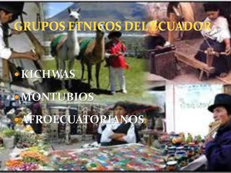 GRUPOS ETNICOS DEL ECUADOR