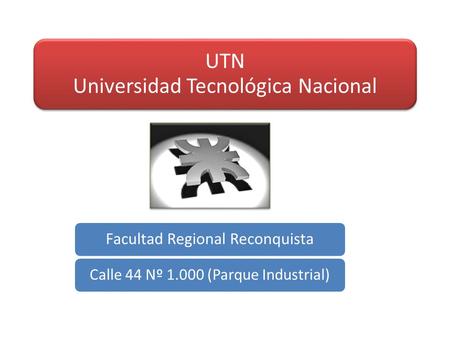 UTN Universidad Tecnológica Nacional