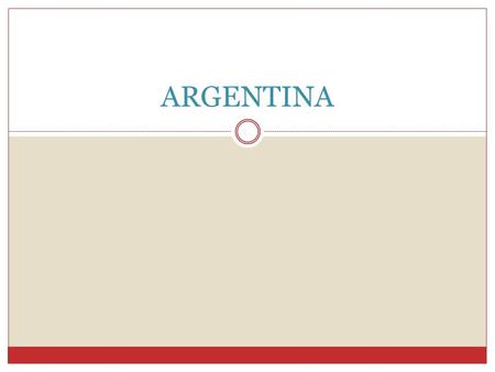 ARGENTINA.