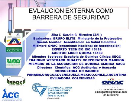 EVLAUCION EXTERNA COM0 BARRERA DE SEGURIDAD