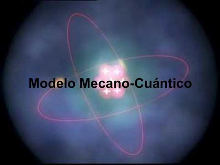 Modelo Mecano-Cuántico