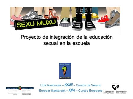 Proyecto de integración de la educación sexual en la escuela