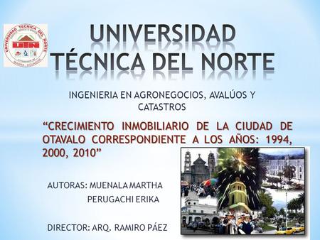 UNIVERSIDAD TÉCNICA DEL NORTE