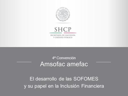 4ª Convención Amsofac amefac