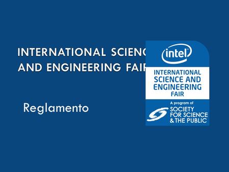 INTERNATIONAL SCIENCE AND ENGINEERING FAIR