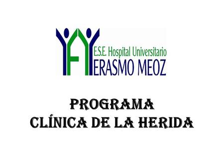PROGRAMA CLÍNICA DE LA HERIDA