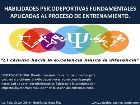 HABILIDADES PSICODEPORTIVAS FUNDAMENTALES