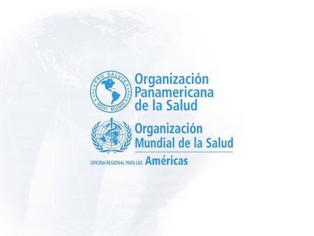 Implementación del Sistema de Monitoreo de la Calidad del Agua en el Departamento del Putumayo y Nariño Martha Lucia Mora Quintero CN Programa de Emergencias.