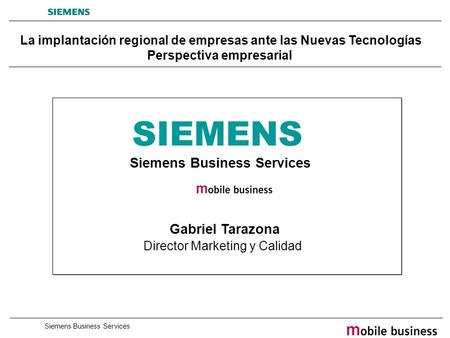 La implantación regional de empresas ante las Nuevas Tecnologías