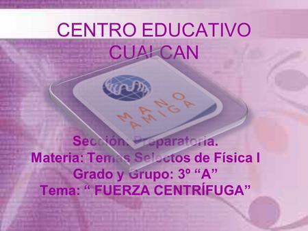 CENTRO EDUCATIVO CUALCAN