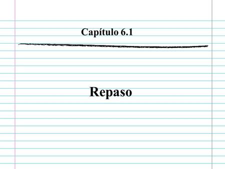 Repaso Capítulo 6.1. Vocabulario It is important to be up on the news. The news show should be unbiased. A good way to stay well-informed is to read a.