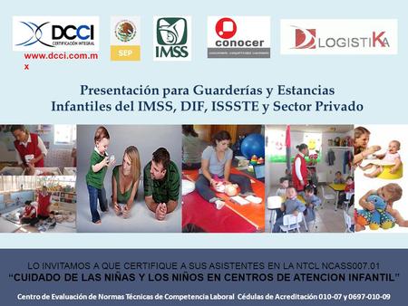“CUIDADO DE LAS NIÑAS Y LOS NIÑOS EN CENTROS DE ATENCION INFANTIL”