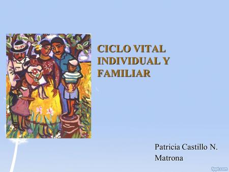 Ciclo Vital Individual y Familiar