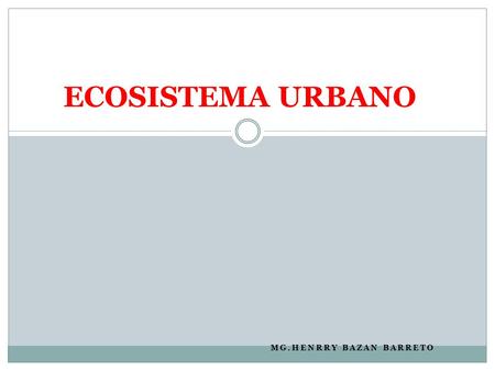Mg.Henrry Bazan Barreto