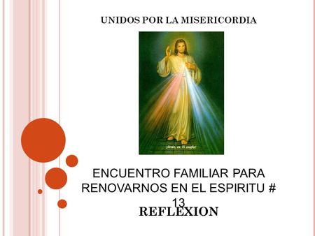 UNIDOS POR LA MISERICORDIA