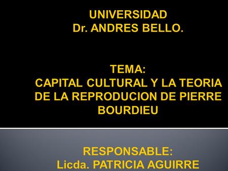 UNIVERSIDAD Dr. ANDRES BELLO