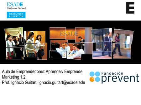 Aula de Emprendedores: Aprende y Emprende