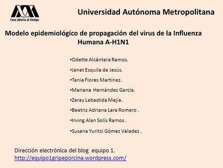 Universidad Autónoma Metropolitana