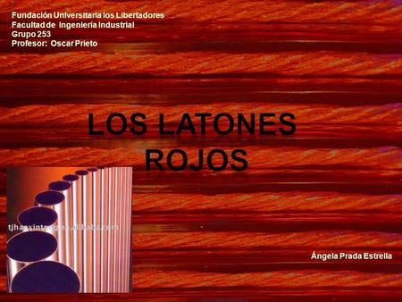 LOS LATONES ROJOS Fundación Universitaria los Libertadores