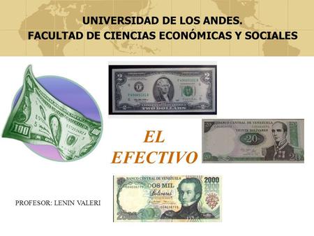 UNIVERSIDAD DE LOS ANDES. FACULTAD DE CIENCIAS ECONÓMICAS Y SOCIALES