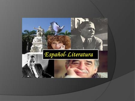 Español- Literatura.