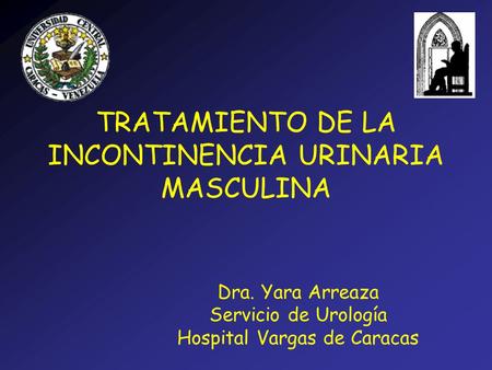TRATAMIENTO DE LA INCONTINENCIA URINARIA MASCULINA