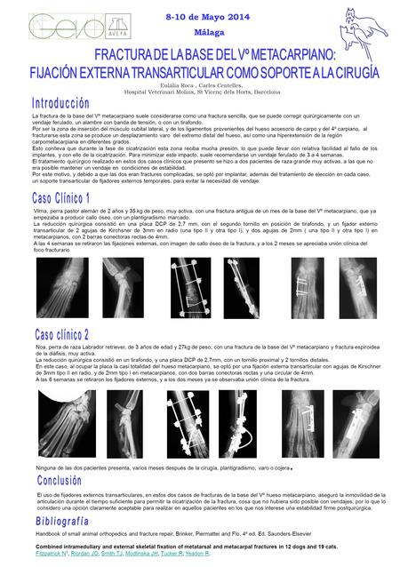 8-10 de Mayo 2014 Málaga Introducción Caso Clínico 1 Caso clínico 2