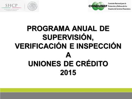 PROGRAMA ANUAL DE SUPERVISIÓN, VERIFICACIÓN E INSPECCIÓN