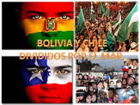 COFLICTO BOLIVIA - CHILE