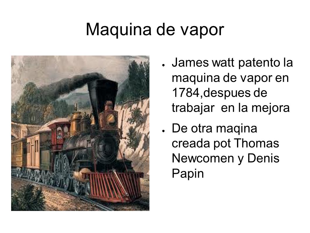 Maquina de vapor