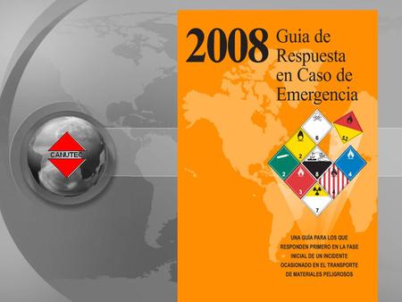 GRE2008 La Guía de Respuesta a Emergencias 2008 (GRE2008) es una guía para asistir a los primeros en respuesta, en la rápida identificación de peligros.