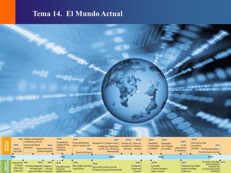 Tema 14. El Mundo Actual DEMOS 4.