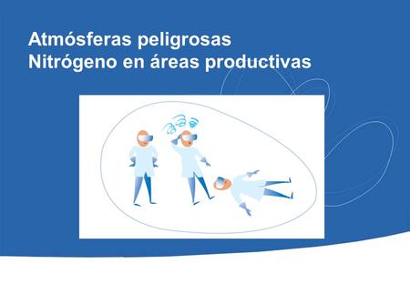 Atmósferas peligrosas Nitrógeno en áreas productivas