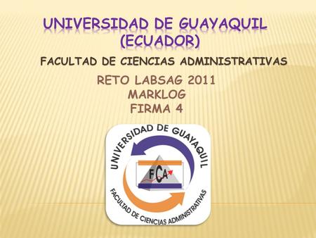 UNIVERSIDAD DE GUAYAQUIL (ECUADOR)