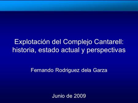 Fernando Rodriguez dela Garza