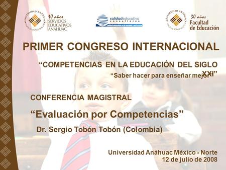 PRIMER CONGRESO INTERNACIONAL