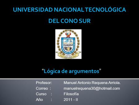 UNIVERSIDAD NACIONAL TECNOLÓGICA