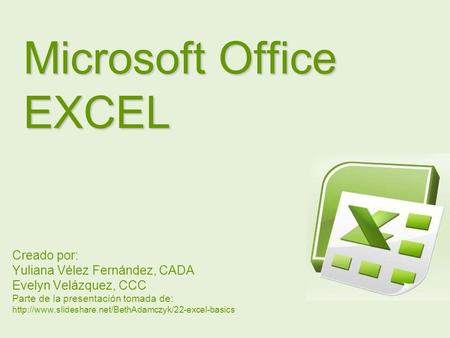 Microsoft Office EXCEL