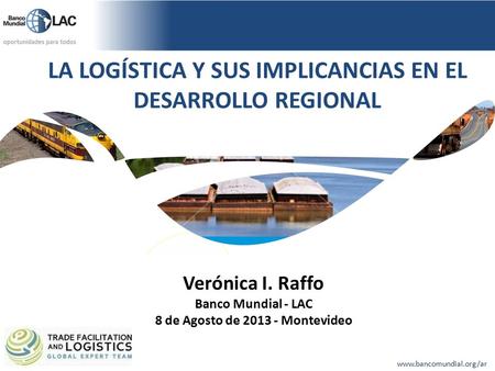 LA LOGÍSTICA Y SUS IMPLICANCIAS EN EL DESARROLLO REGIONAL