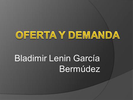 Bladimir Lenin García Bermúdez